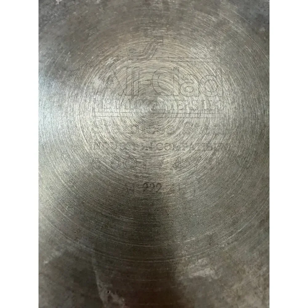 All-Clad Stainless Steel Induction Compatible Commercial 5.0QT/4.73L No Lid